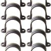 BENLIUDH PVC Conduit Clamps Durable Rustproof Pipe Straps-0