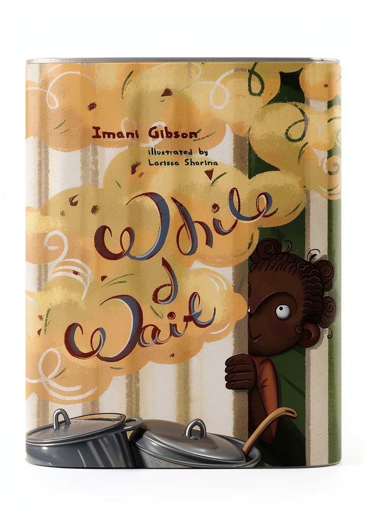 'Ara Welo short story book open on a tablet with colorful illustrations'