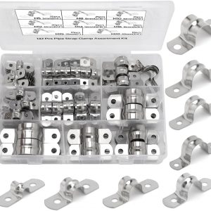 Nayciiy Stainless Steel U Shape Pipe Clamp 8 Sizes-0