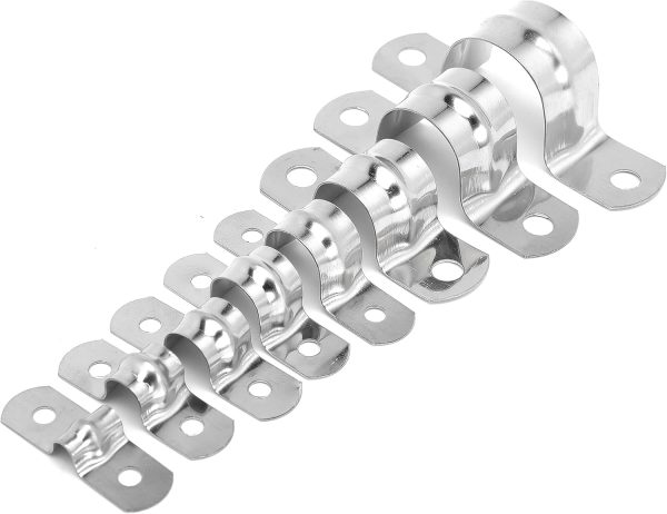 Nayciiy Stainless Steel U Shape Pipe Clamp 8 Sizes-6