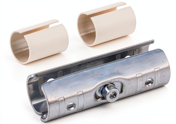 Pipe Clamp Connectors eoere Steel Extend Joint Electrical-0