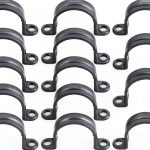 BENLIUDH PVC Conduit Clamps Durable U-Shaped Pipe Straps-0