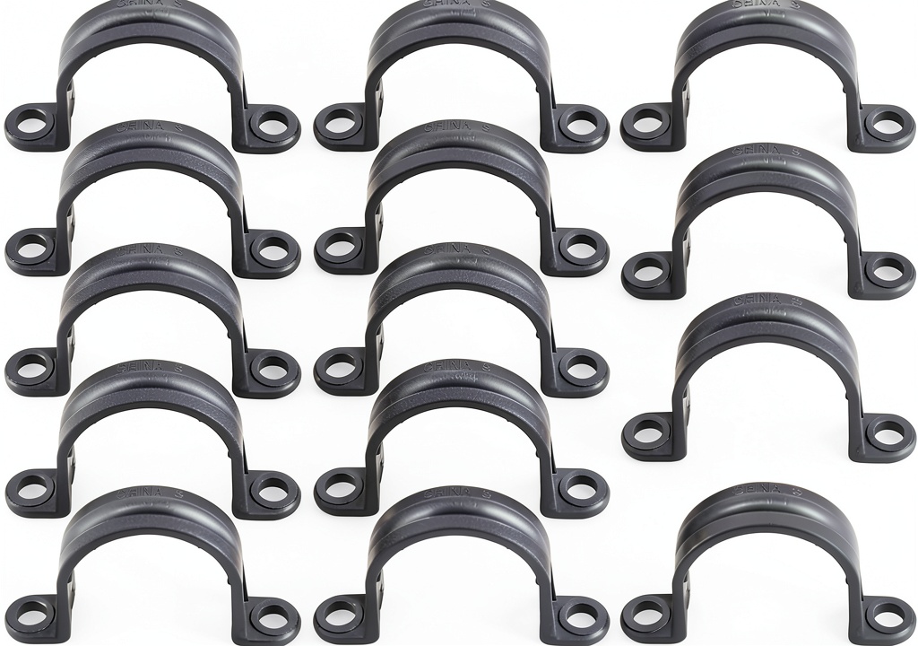 BENLIUDH PVC conduit clamps in various sizes and colors