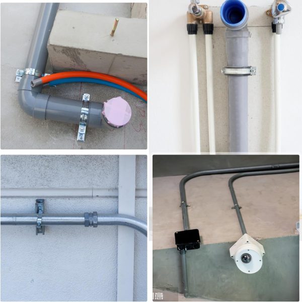 Nayciiy Stainless Steel U Shape Pipe Clamp 8 Sizes-4