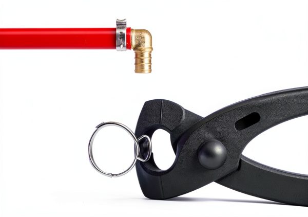 GUOFIS Stainless Steel PEX Cinch Clamp Rings Plumbing-3