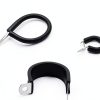 HirtuOtter Pipe Clamp 304 Stainless Steel Rubber Coated-4