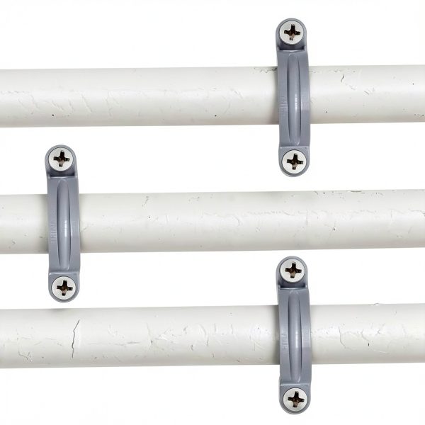 BENLIUDH PVC Conduit Clamps Durable U-Shaped Pipe Straps-6