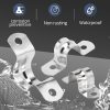 Nayciiy Stainless Steel U Shape Pipe Clamp 8 Sizes-3