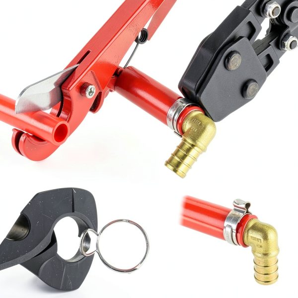 GUOFIS Stainless Steel PEX Cinch Clamp Rings Plumbing-5