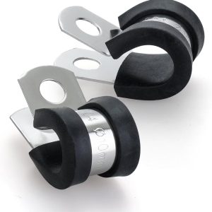 HirtuOtter Pipe Clamp 304 Stainless Steel Rubber Coated-0