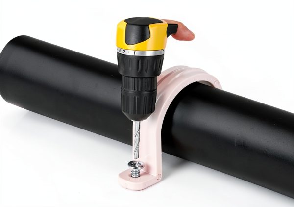 Oovivat PVC Pipe Clamps White PVC Material Easy Installation-4