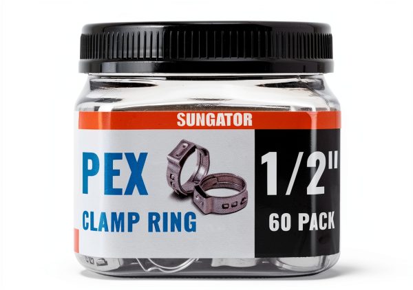 SUNGATOR PEX Crimp Rings 304 Stainless Steel Plumbing Tools-0