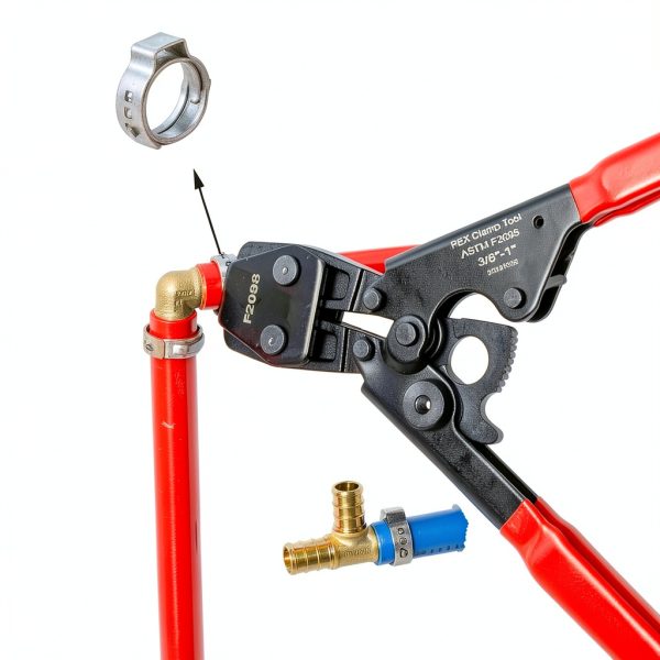 GUOFIS Stainless Steel PEX Cinch Clamp Rings Plumbing-3