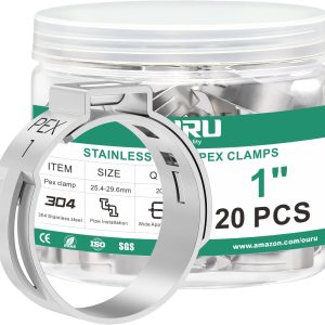 OURU Pex Clamps Stainless Steel Plumbing Tools Kit-0