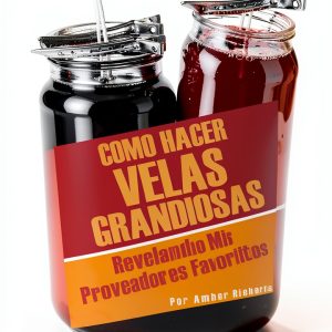 Candle Making Spanish eBook Kindle Craft Hobby Guide-0