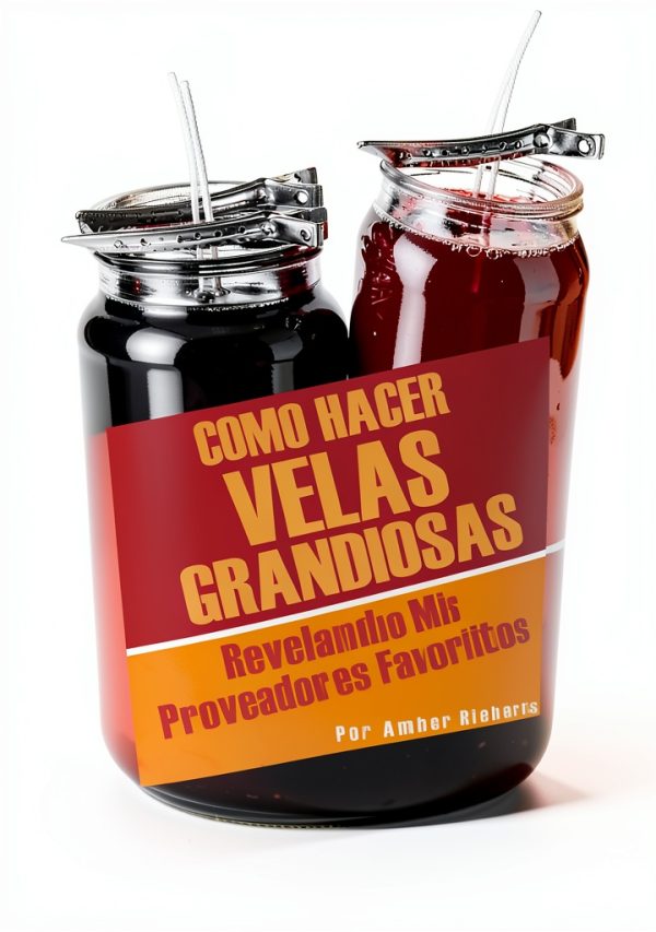 Candle Making Spanish eBook Kindle Craft Hobby Guide-0