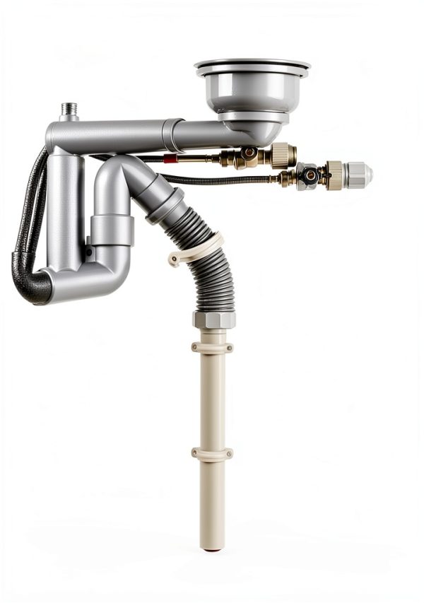 Oovivat PVC Pipe Clamps White PVC Material Easy Installation-5