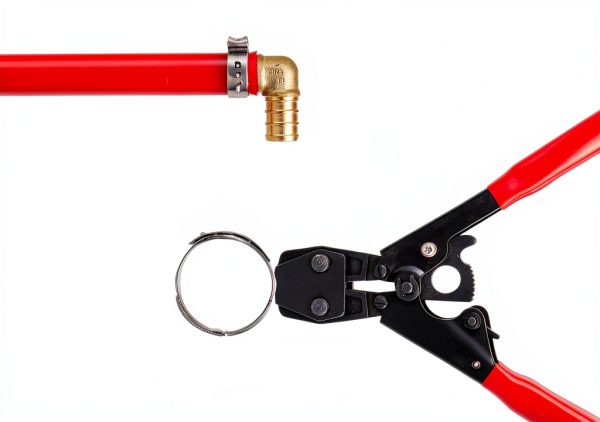 GUOFIS Stainless Steel PEX Cinch Clamp Rings Plumbing-2