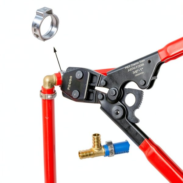 GUOFIS Stainless Steel PEX Cinch Clamp Rings Plumbing-4