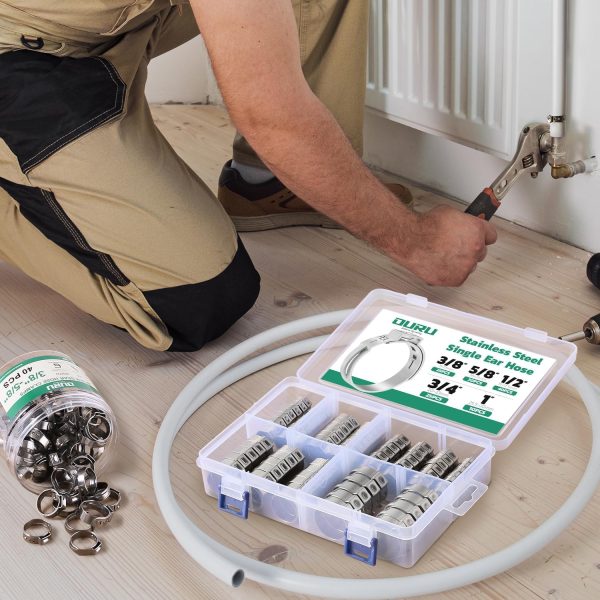 OURU Pex Clamps Stainless Steel Plumbing Tools Kit-5