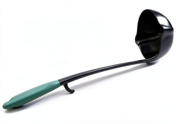 Norpro 6.5oz Ladle with Dual Spouts and 11-Inch Heat‑Resistant Handle-3
