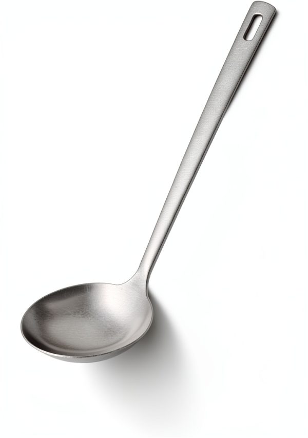 BERGLANDER Stainless Steel Soup Ladle 11.8in Extra Long Handle-1