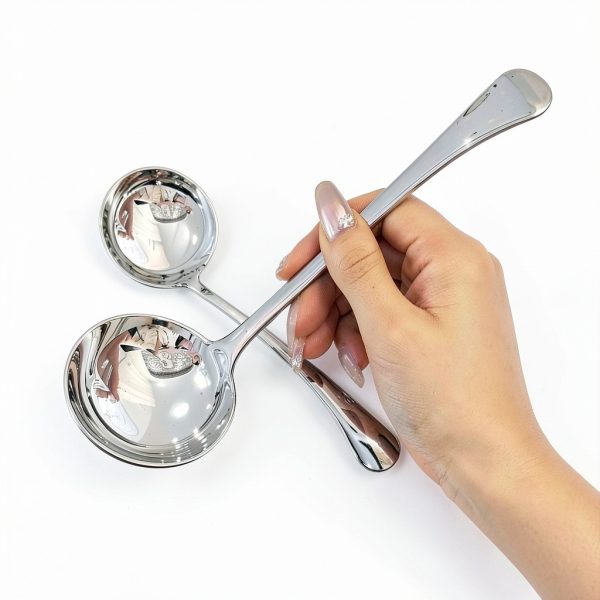 Soup Ladle ZDFQly Stainless Steel Dishwasher Safe Model ZDFQly0528-3