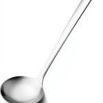 BERGLANDER Stainless Steel Soup Ladle 11.8in Extra Long Handle-0