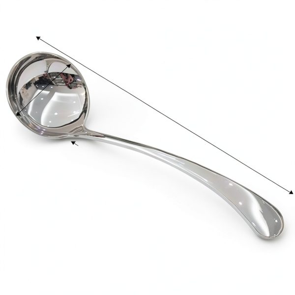 Soup Ladle ZDFQly Stainless Steel Dishwasher Safe Model ZDFQly0528-1
