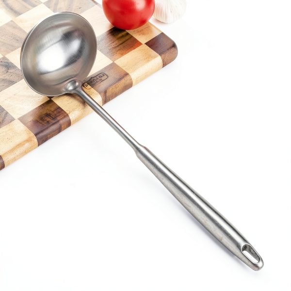 Stainless Steel Soup Ladle ReaNea Extra-Deep Dishwasher Safe-2