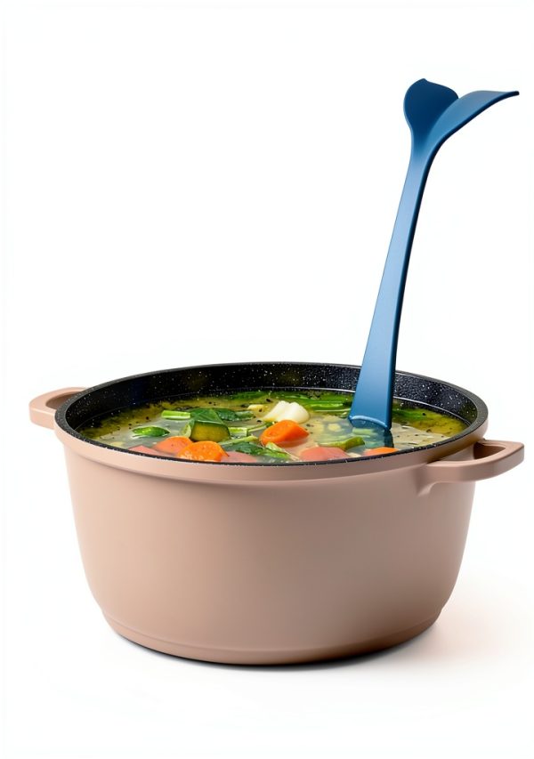 Soup Ladle Peleg Design Whale-Shaped Kitchen Ladle – Decorative Spoon-3