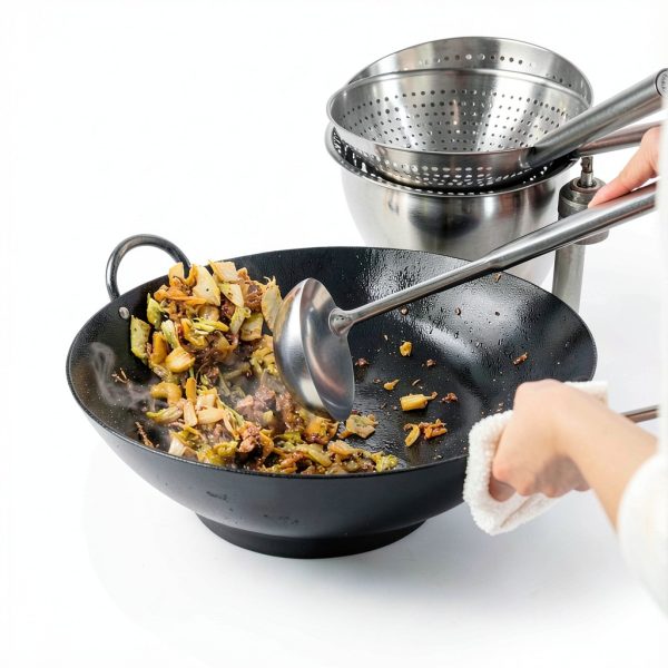 Stainless Steel Soup Ladle ReaNea Extra-Deep Dishwasher Safe-5