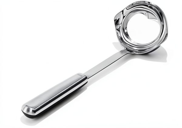 OXO Steel Ladle Dual Pour Spouts Angled Head Non Slip Grip-1
