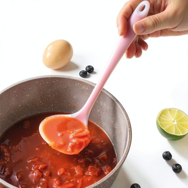 Silicone Small Ladles – Mini Gravy & Sauce, Heat‑Resistant BPA‑Free-1