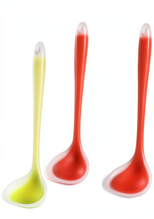 Silicone Small Ladles – Mini Gravy & Sauce, Heat‑Resistant BPA‑Free-0